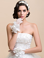 Gants de dentelle à de nombreux volants