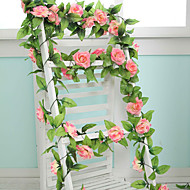9 flowers 2 m longth artificial fake silk rose flower ivy vine hanging garland wedding decor - Silk Arrangements For Home Decor 2 9 flowers 2 m longth artificial fake silk rose flower ivy vine hanging garland wedding decor - Silk Arrangements For Home Decor 2