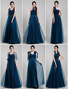 Lanting Mix&Match Convertible Dress Floor-length Tulle A-line Dress (1739560)