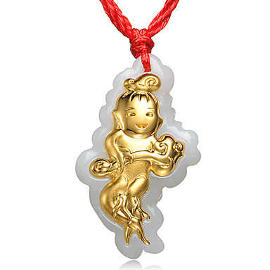 emas murni amazing dengan jade kalung ginseng baby pendant emas murni amazing dengan jade kalung ginseng baby pendant