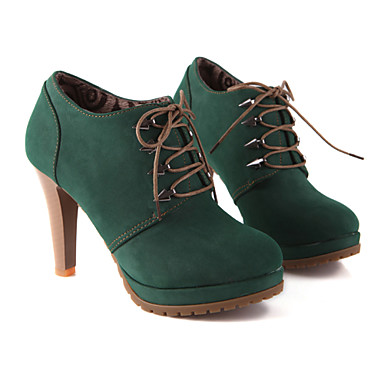 faux leather platform ankle boot with block heel