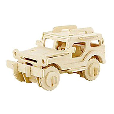3D Jeep Shape Puzzles
