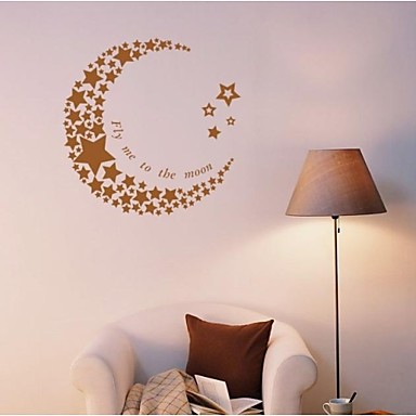 Romance Landscape Shapes Abstract Fantasy Wall Stickers Plane Wall