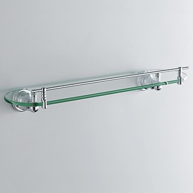 Baderomshyller massiv messing krom ferdig glasshylle 59015 2248756 ...
