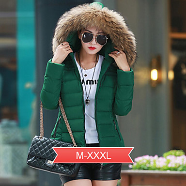 mantel kasual kerja isi bulu lengan panjang polyester kapas wanita 2015 28 99 mantel kasual kerja isi bulu lengan panjang polyester kapas wanita 2015 28 99